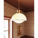 Celine 1 Light 15 inch Aged Brass Pendant Ceiling Light